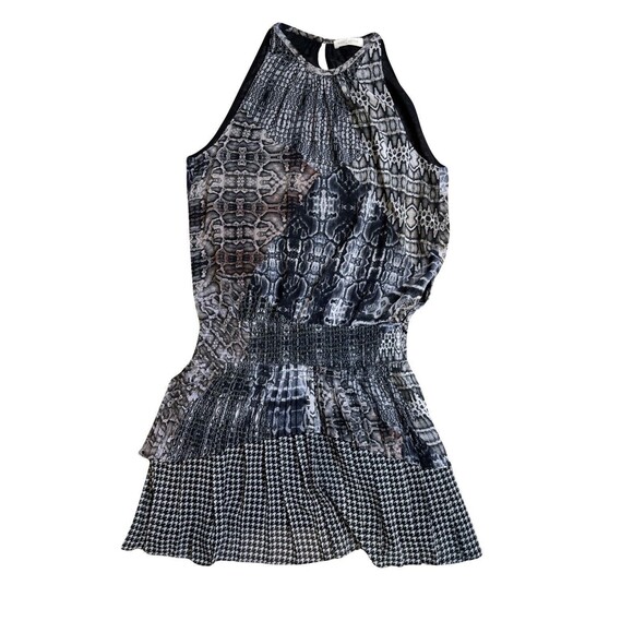 Ramy Brook, Monae Printed Sleeveless Ruffle Mini Dress Small - Picture 15 of 15